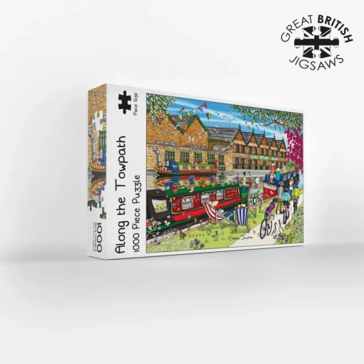 Along the Towpath 1000 Piece Jigsaw Puzzle