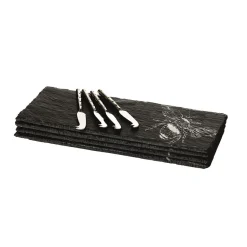 Bee Mini Cheese Board and Knife Set of 4