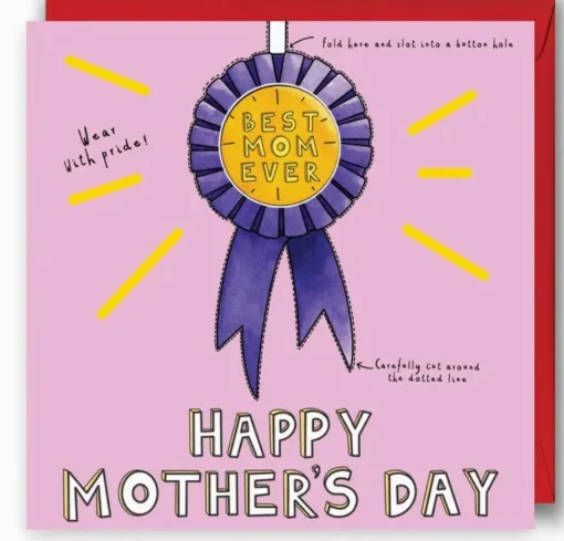 Best Mom Mother's Day Card