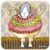 Big Sheep in Sweaters Coaster