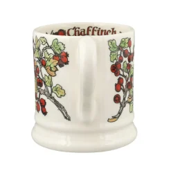 Birds In The Hedgerow Hawthorn & Chaffinch 1/2 Pint Mug