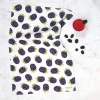 Blackberry Tea Towel by Corinne Alexander