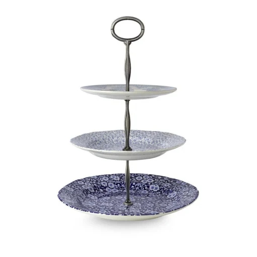 Blue Asiatic Pheasants / Calico / Felicity 3 Tier Cake Stand