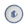 Blue Calico Cat 7in Small Plate