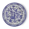 Blue Regal Peacock Plate 7 in