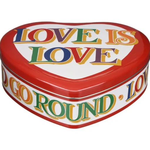 Brighter World Large Heart Tin