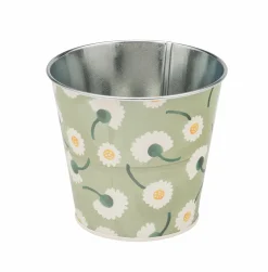 Buttercup Set 3 Round Tin Herb Pots
