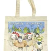 Christmas Projects - Happy Sheep Canvas Bag