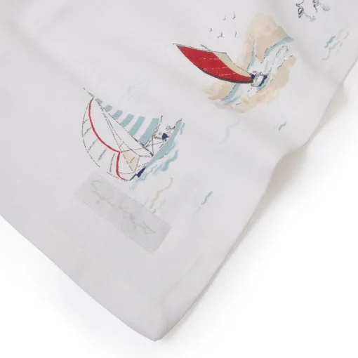 Coastal Boats Table Runner