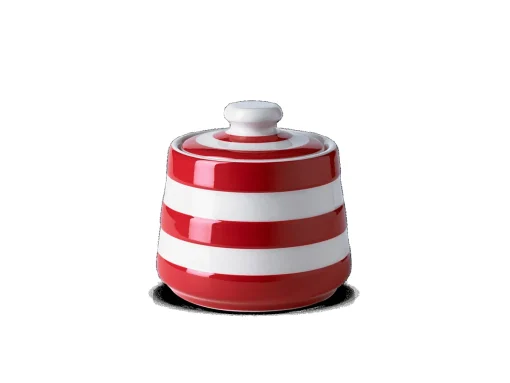 Cornishware Covered Sugar Pot