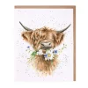 'Daisy Coo' Blank Greetings Card