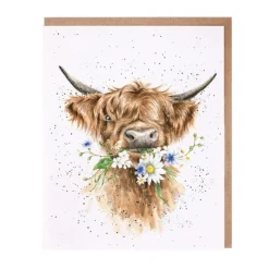 'Daisy Coo' Blank Greetings Card