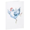 Dancing Hen Greeting Card