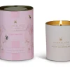 English Sweet Pea Luxury Glass Candle