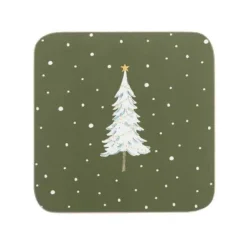 Festive Forest Coasters- Set of 4