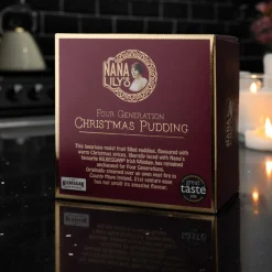 Four Generation Christmas Pudding with Kilbeggan Irish Whiskey 120g