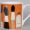 Gallery Art Brushes Mug - Orange