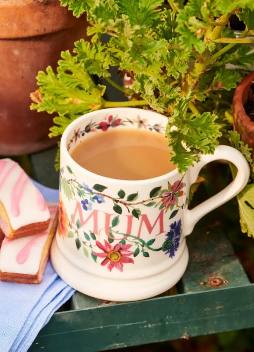 Garden Flowers Mum 1/2 Pint Mug
