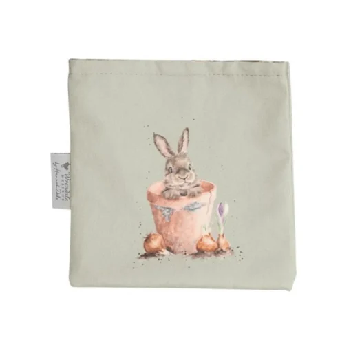 'Garden Friends' Rabbit Foldable Shopping Bag