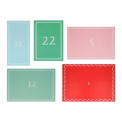 Gingerbread Sticker Advent Calendar