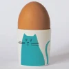 Happiness Sitting Cat Egg Cup