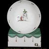 Here He Comes Christmas Large Bone China Bowl