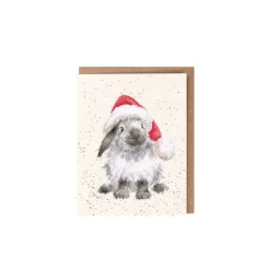 'Ho Ho Ho!' Rabbit Gift Enclosure Card