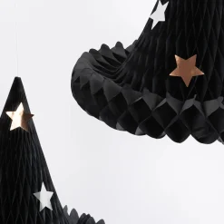 Honeycomb Witch Hat Decorations