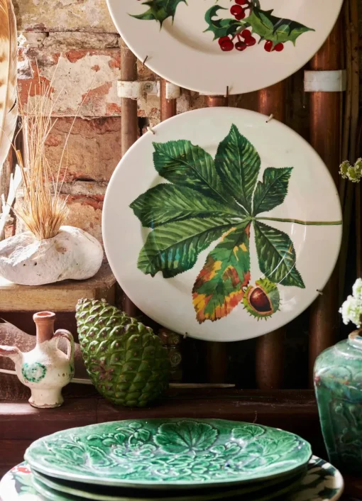 Horse Chestnut & Conker 8 1/2 inch Plate