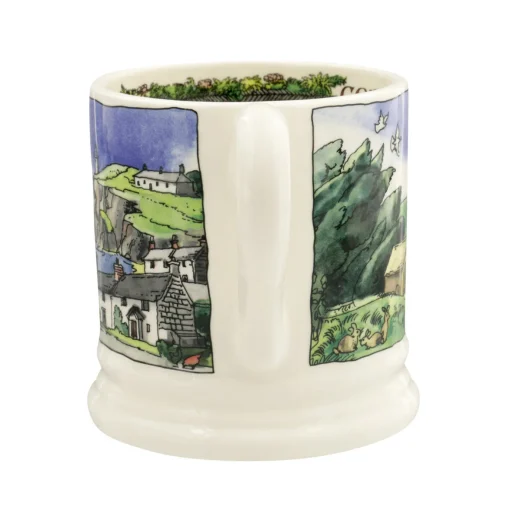 Landscapes of Dreams Cornish Beaches 1/2 Pint Mug