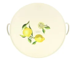 Lemons Large Handled Tray