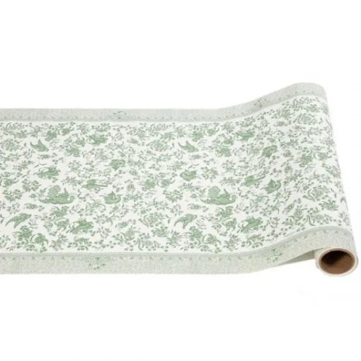Lilac Regal Peacock Pad Paper Table Runner
