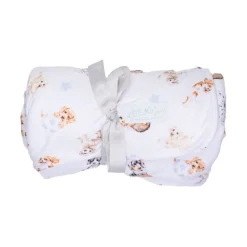 'Little Paws' Dog Baby Blanket
