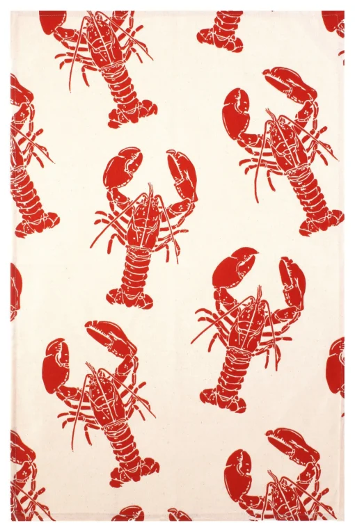 Lobster Cotton Tea Towel