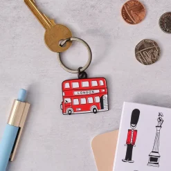 London Bus Keyring