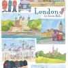 London by Emma Ball Tea Towel