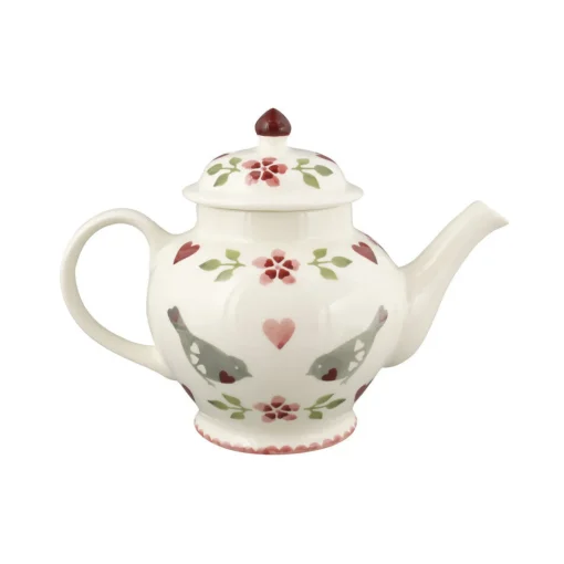 Lovebirds 3 Mug Teapot