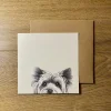 Mabel Terrier Greetings Card