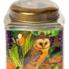 Madame Treacle Whimsical Garden Wavy Dome Lid Tea Caddy