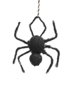 Mini Halloween Spider Felt Decoration