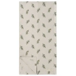 Olive Linen Table Runner