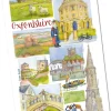 Oxfordshire by Emma Ball Tea Towel