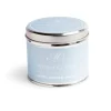 Pacific Orchid & Sea Salt Medium Tin Candle