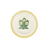 Primrose Hand-Stamped  6 1/2 inch Plate