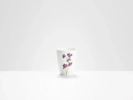Purple Sweet Pea Beaker