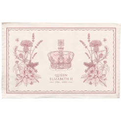 Queen Elizabeth II Commemorative Tea Towel