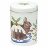 Rabbit & Pudding Round Caddy