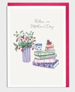 Relax on Mother's Day Card