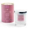 Rhubarb & Peony Glass Candle