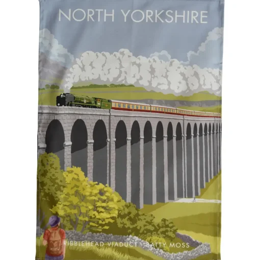 Ribblehead Viaduct - North Yorkshire Tea Towel